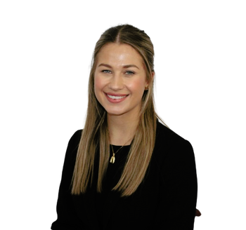 Profile photograph of barrister Megan Cox with a white background