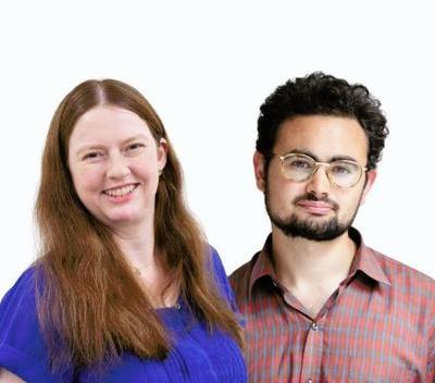 Profile photograph of Caroline Wilson Palow and Jonah Mendelsohn